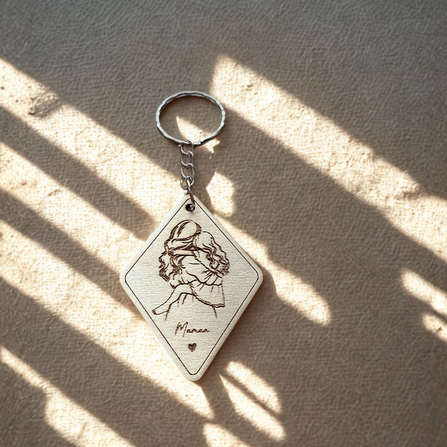 Porte-clé Maman et fille
