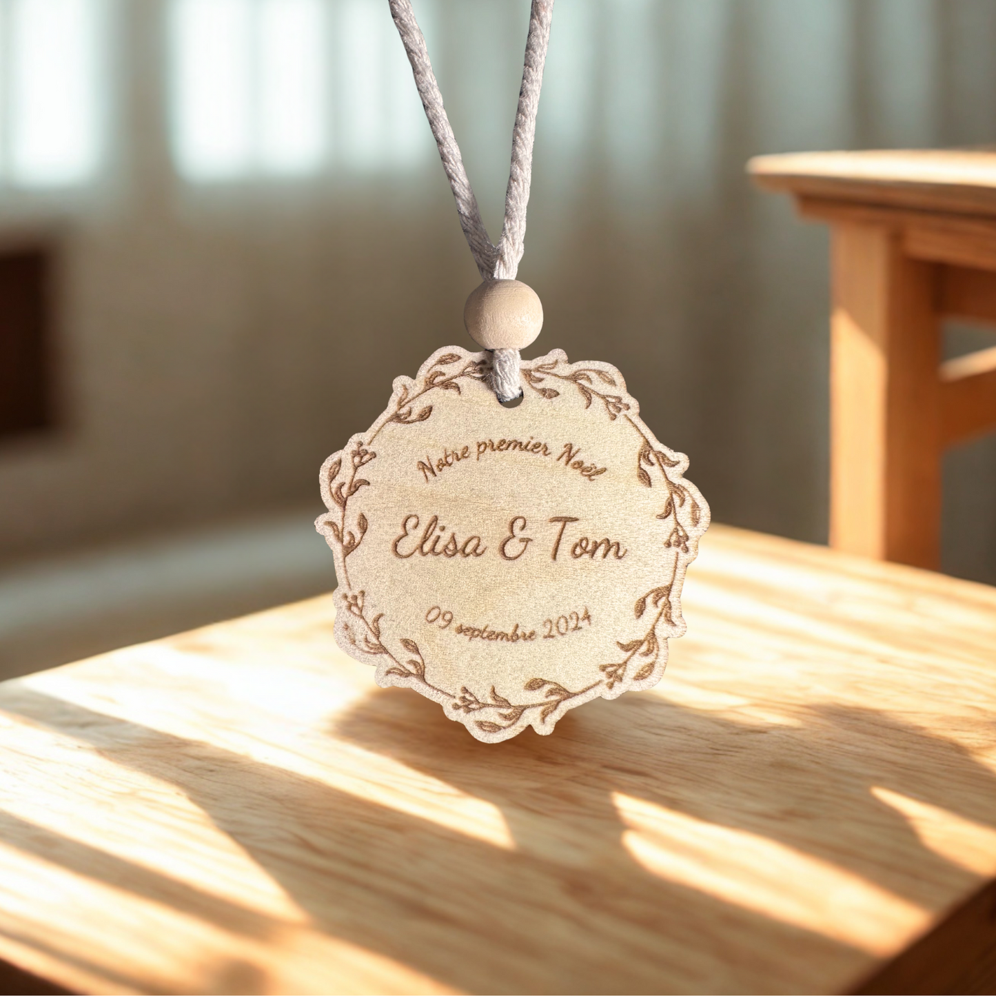 Boule de Noël couple