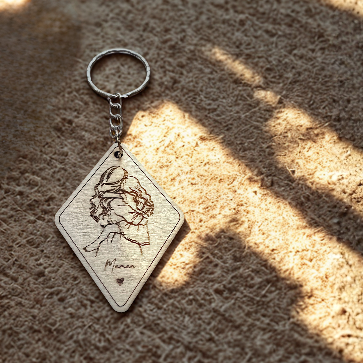 Porte-clé Maman et fille