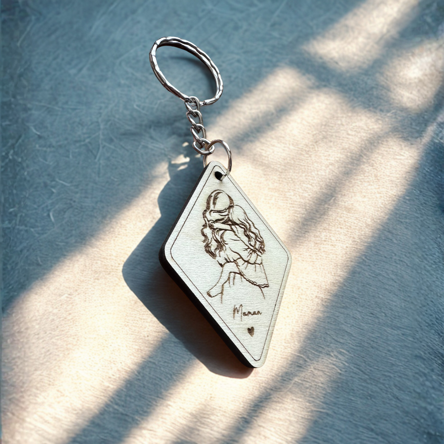 Porte-clé Maman et fille