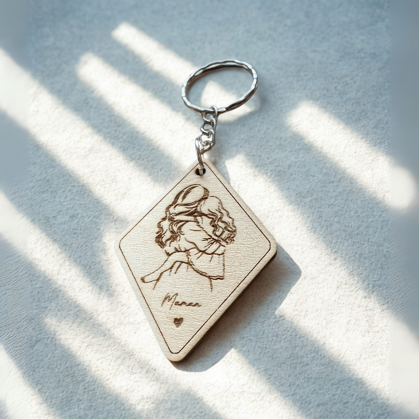 Porte-clé Maman et fille