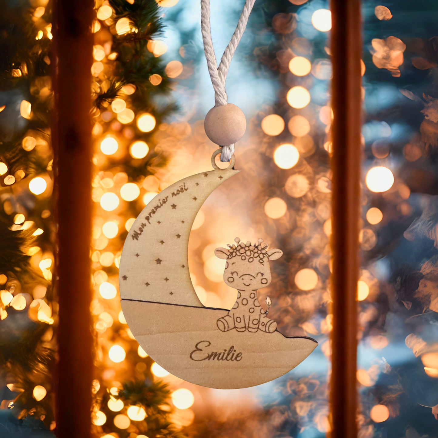 Boule de Noël Girafe