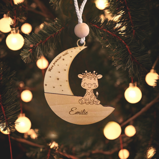 Boule de Noël Girafe