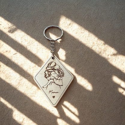 Porte-clé Maman et fille