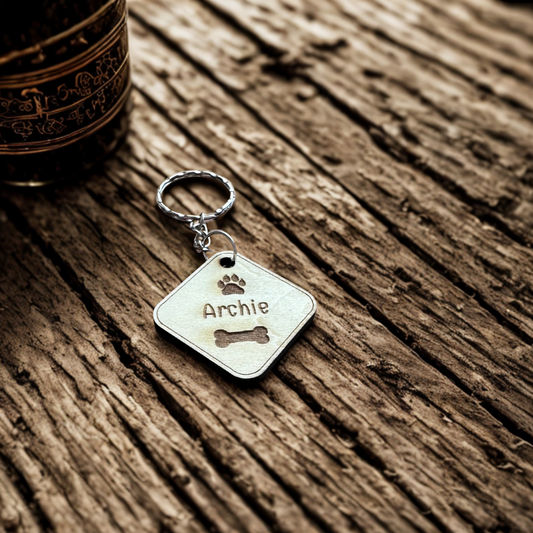 Porte-clé chien