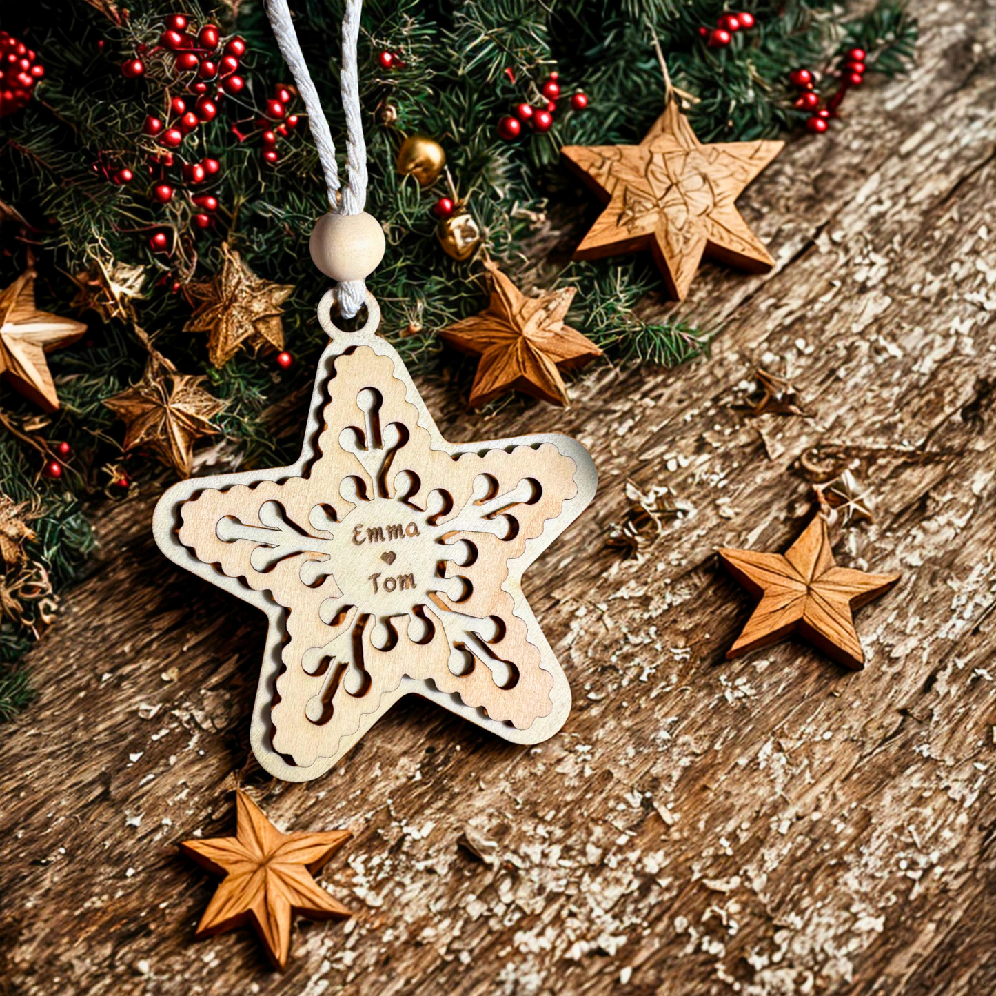 Boule de Noël Étoile