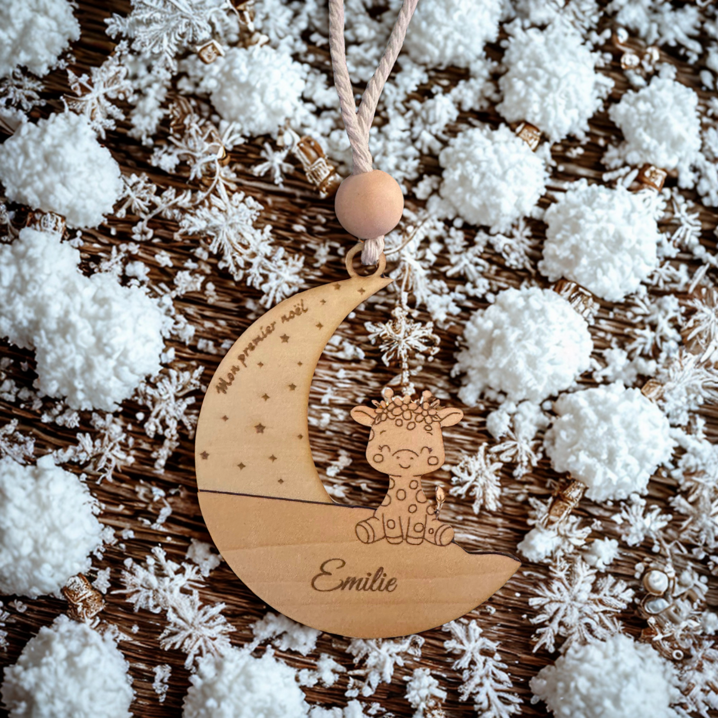 Boule de Noël Girafe