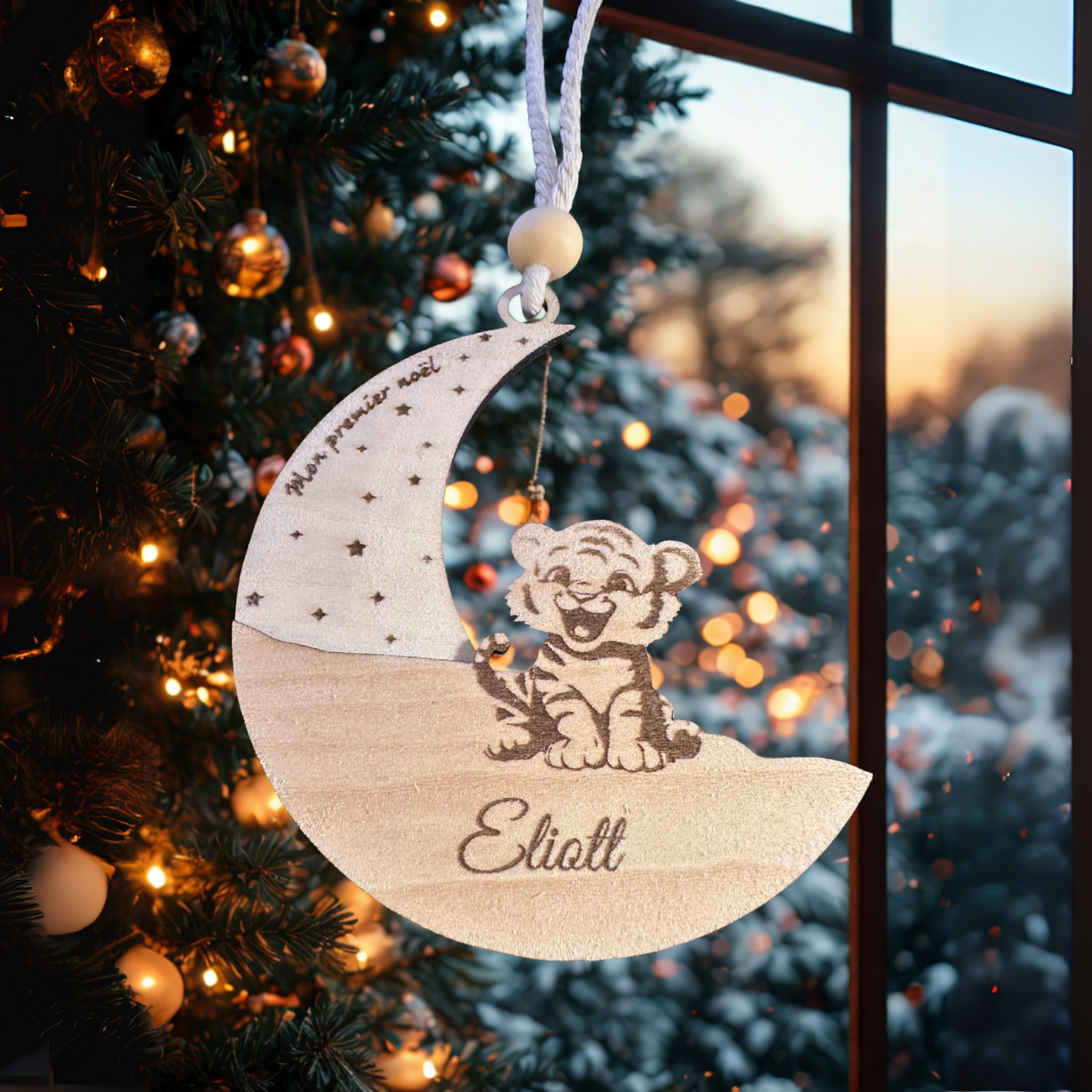 Boule de Noël Tigre